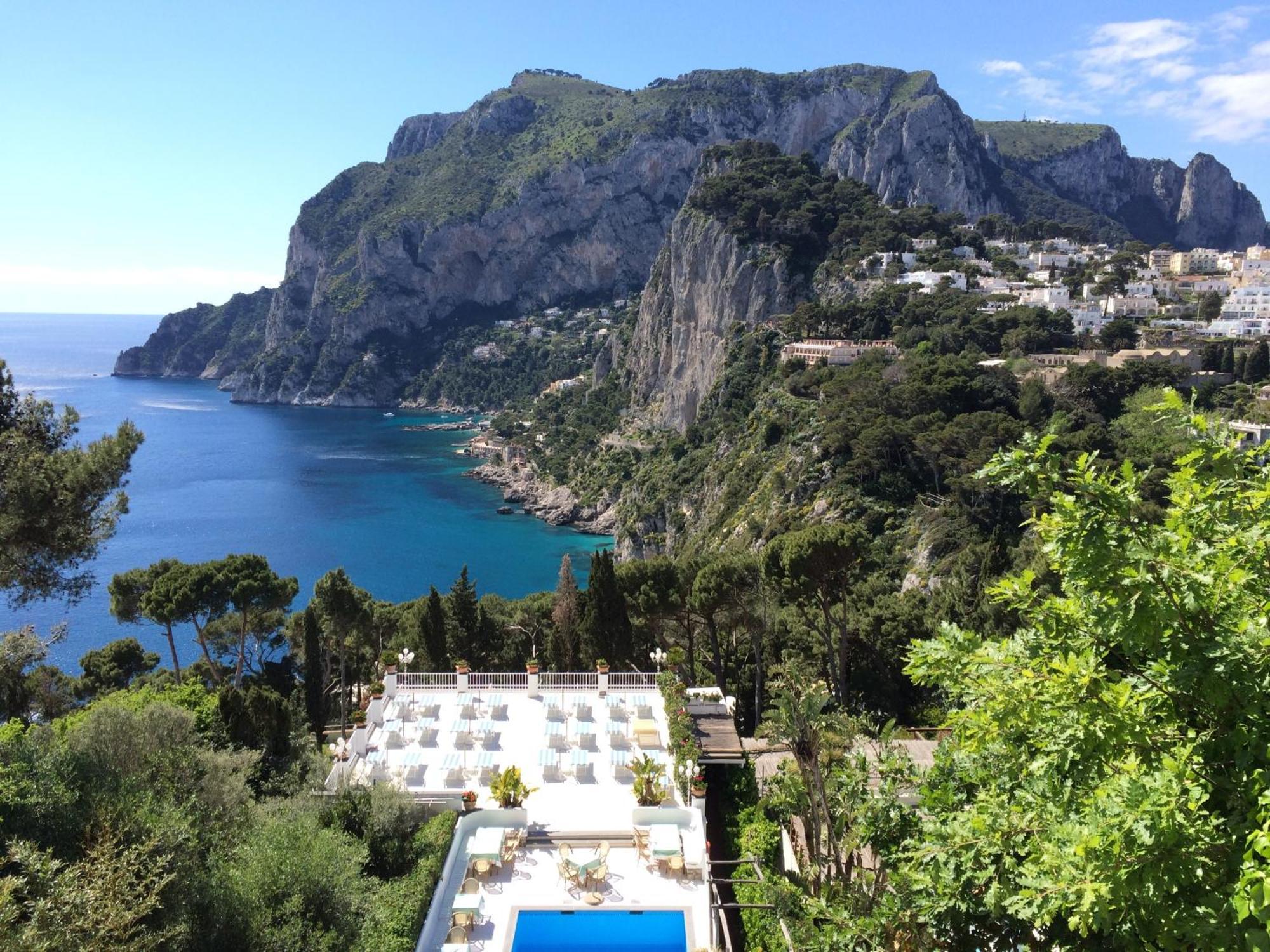 Hotel Villa Brunella Капри Екстериор снимка