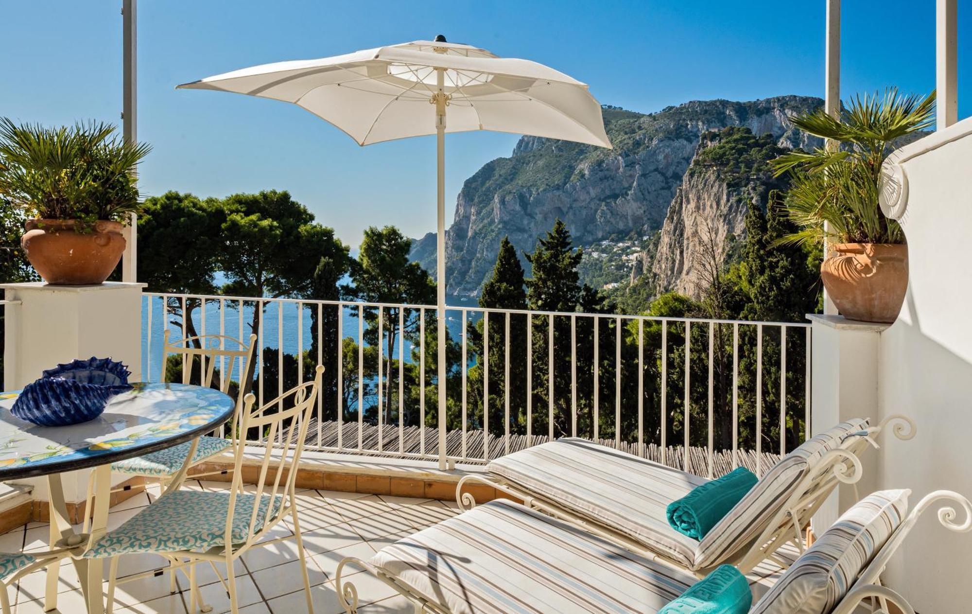 Hotel Villa Brunella Капри Екстериор снимка