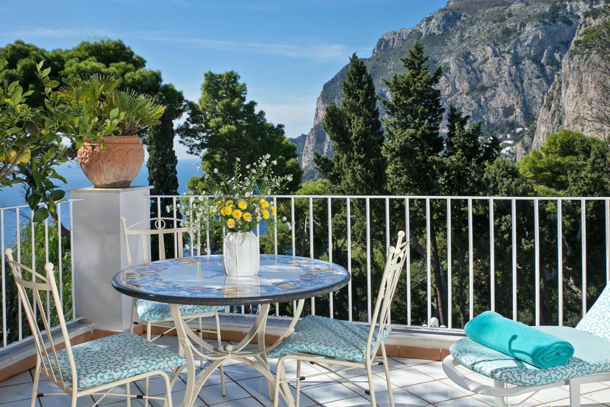 Hotel Villa Brunella Капри Екстериор снимка
